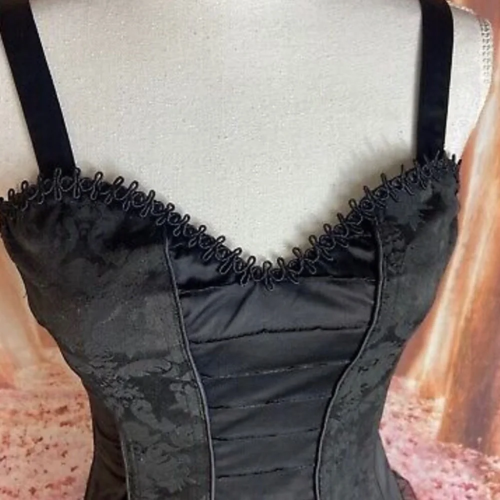 Tripp Nyc Brocade tutu Goth Ballerina Dress - Picture 7 of 16